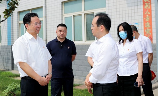 鄭州市委常委、市紀(jì)委書(shū)記杜新軍一行蒞臨調(diào)研
