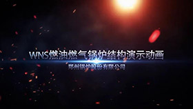 WNS燃油燃?xì)忮仩t結(jié)構(gòu)演示動畫